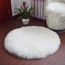 Load image into Gallery viewer, Non-slip Footcloth Doormat Soft Carpet Faux Fur Rug Household Bedroom Mat Sofa Chair Desk Pad Kitchen Hallway Living Room