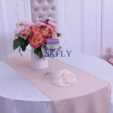 Load image into Gallery viewer, RU007A Elegant new pattern many colors available wedding rose gold sequin table runner