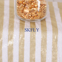 Load image into Gallery viewer, RU007A Elegant new pattern many colors available wedding rose gold sequin table runner