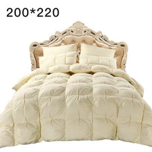 Load image into Gallery viewer, Luxury Goose Down Duvet Core Washable Exquisite Pleat Thick Winter Bedding Duvet Quilted Twin Queen King Full Size Home Hotel