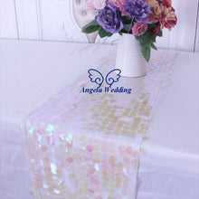 Load image into Gallery viewer, RU007A Elegant new pattern many colors available wedding rose gold sequin table runner