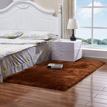 Load image into Gallery viewer, Luxury Rectangle Square Soft Artificial Wool Sheepskin Fluffy Area Rug White Fur Carpet Shaggy Long Hair Solid Mat Home Decor