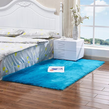 Load image into Gallery viewer, Luxury Rectangle Square Soft Artificial Wool Sheepskin Fluffy Area Rug White Fur Carpet Shaggy Long Hair Solid Mat Home Decor