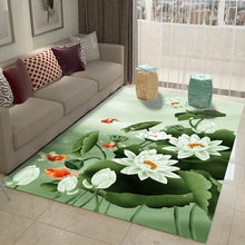 Load image into Gallery viewer, RFWCAK Modern 3D Printing Rectangle Carpet Hallway Doormat Anti-Slip Bathroom Carpets Kids Room Absorb Water Kitchen Mat Rug