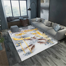 Load image into Gallery viewer, RFWCAK Modern 3D Printing Rectangle Carpet Hallway Doormat Anti-Slip Bathroom Carpets Kids Room Absorb Water Kitchen Mat Rug