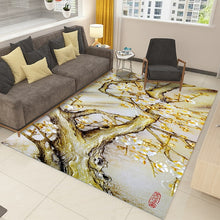 Load image into Gallery viewer, RFWCAK Modern 3D Printing Rectangle Carpet Hallway Doormat Anti-Slip Bathroom Carpets Kids Room Absorb Water Kitchen Mat Rug